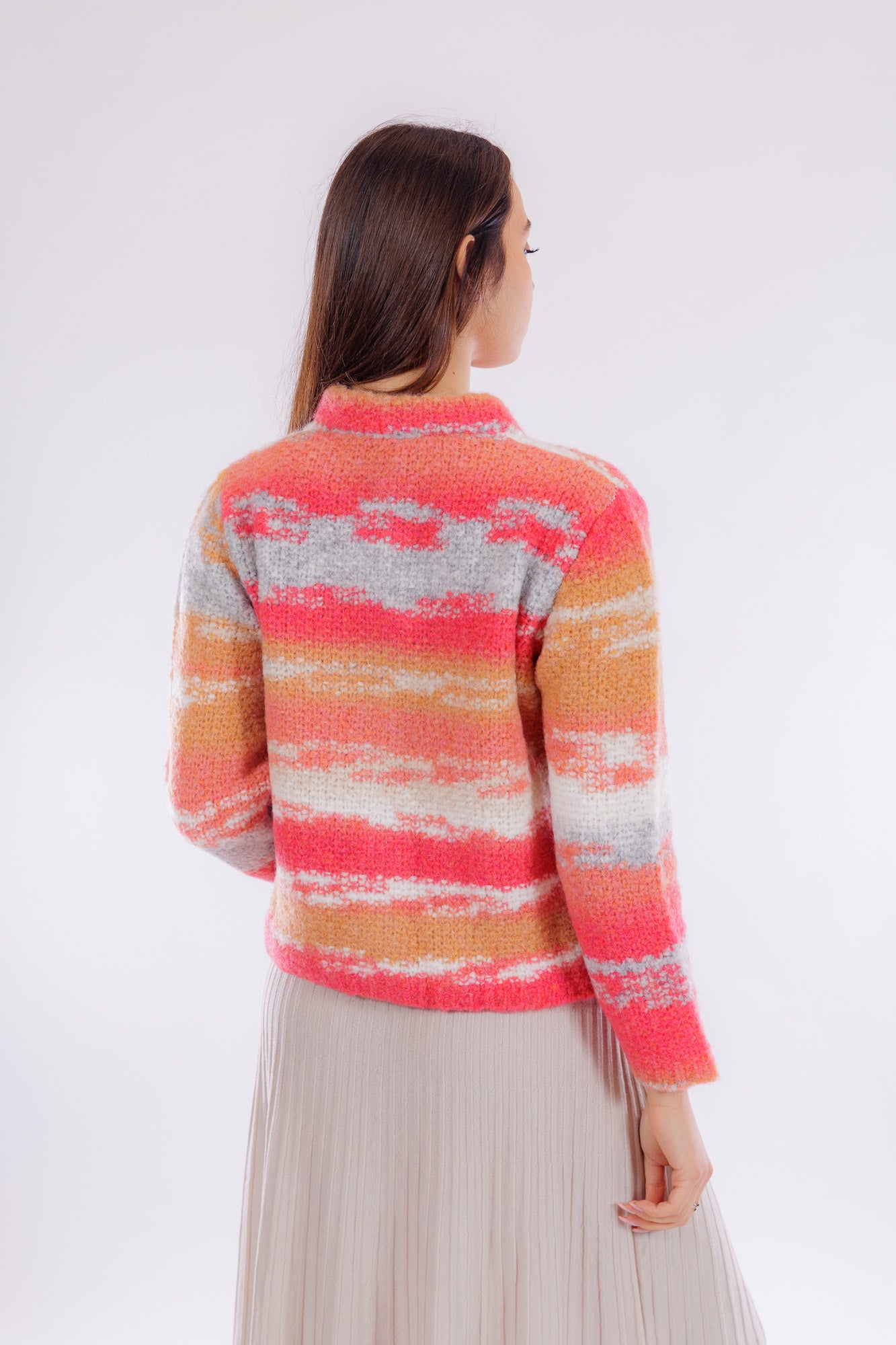 Giacca coreana jacquard