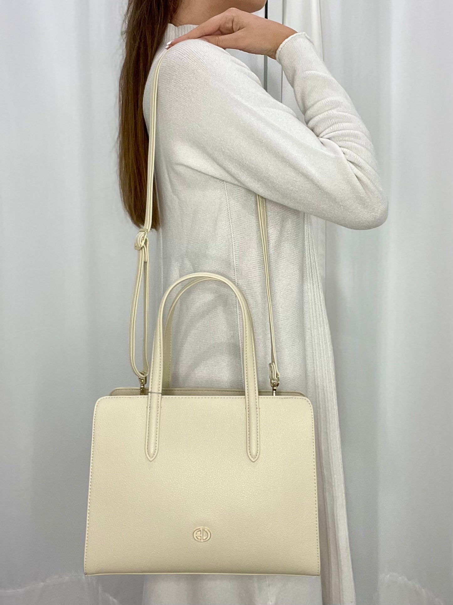 Borsa due manici e porta monete