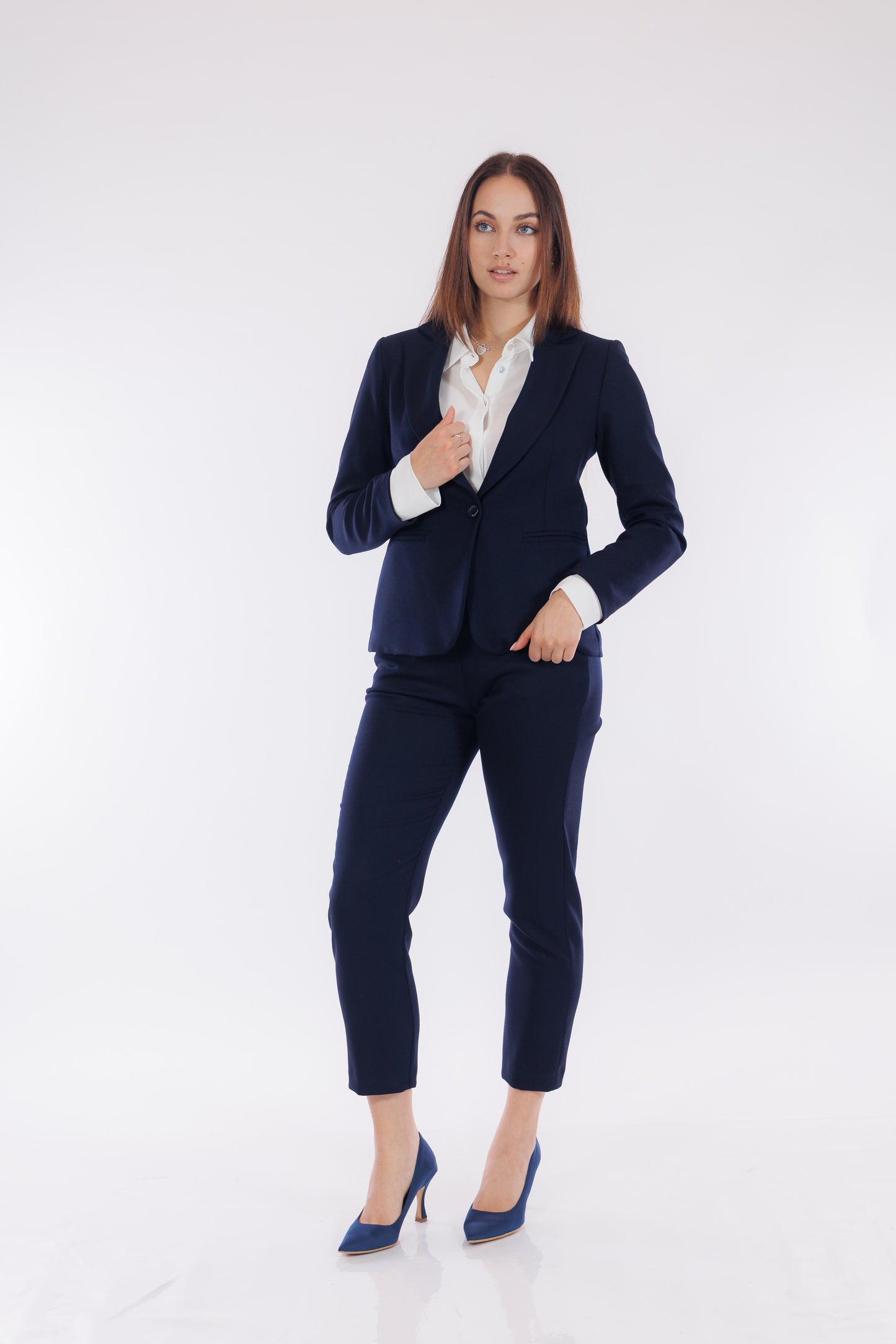 Pantalone chinos diagonale
