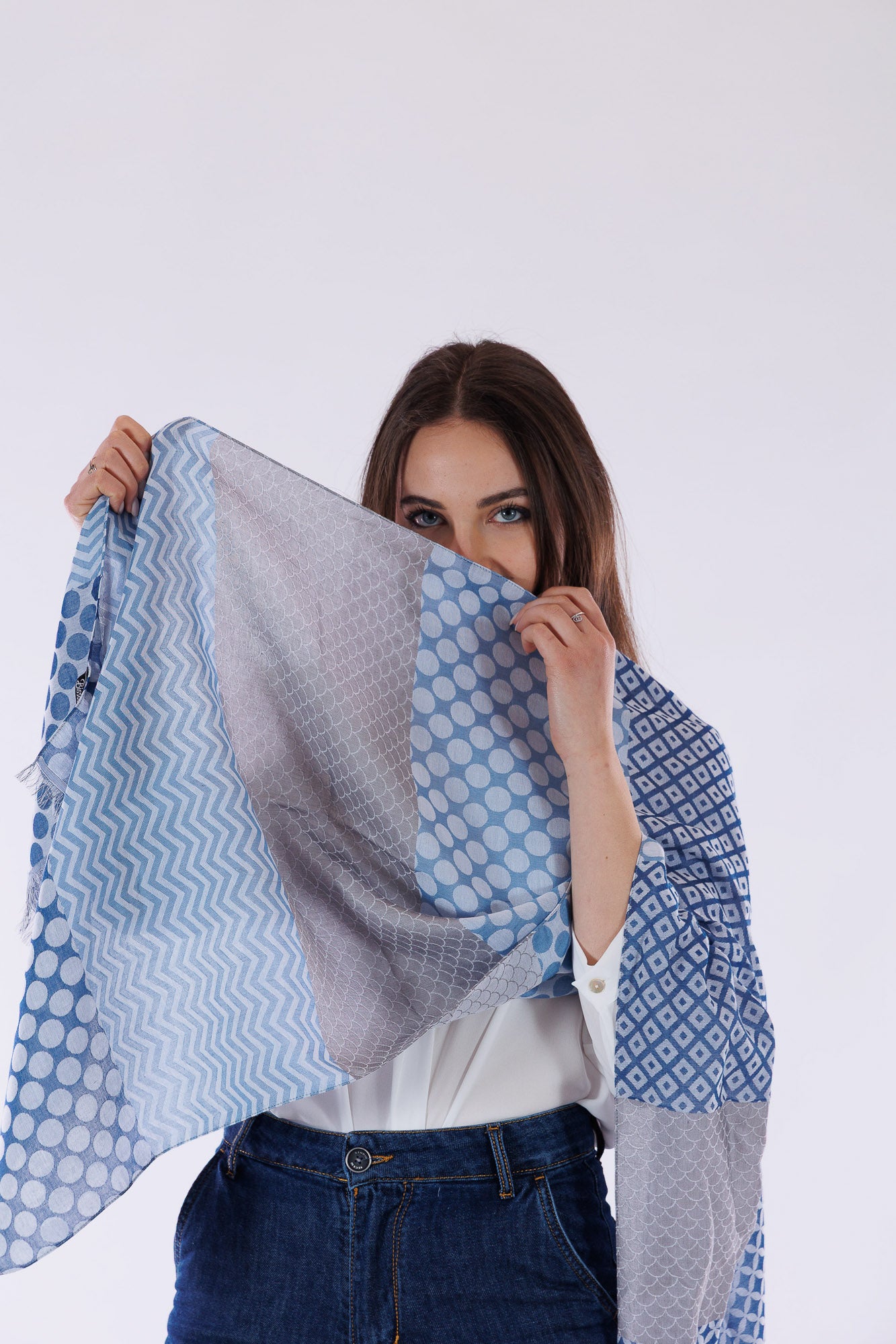 Stola cotone mix fantasie