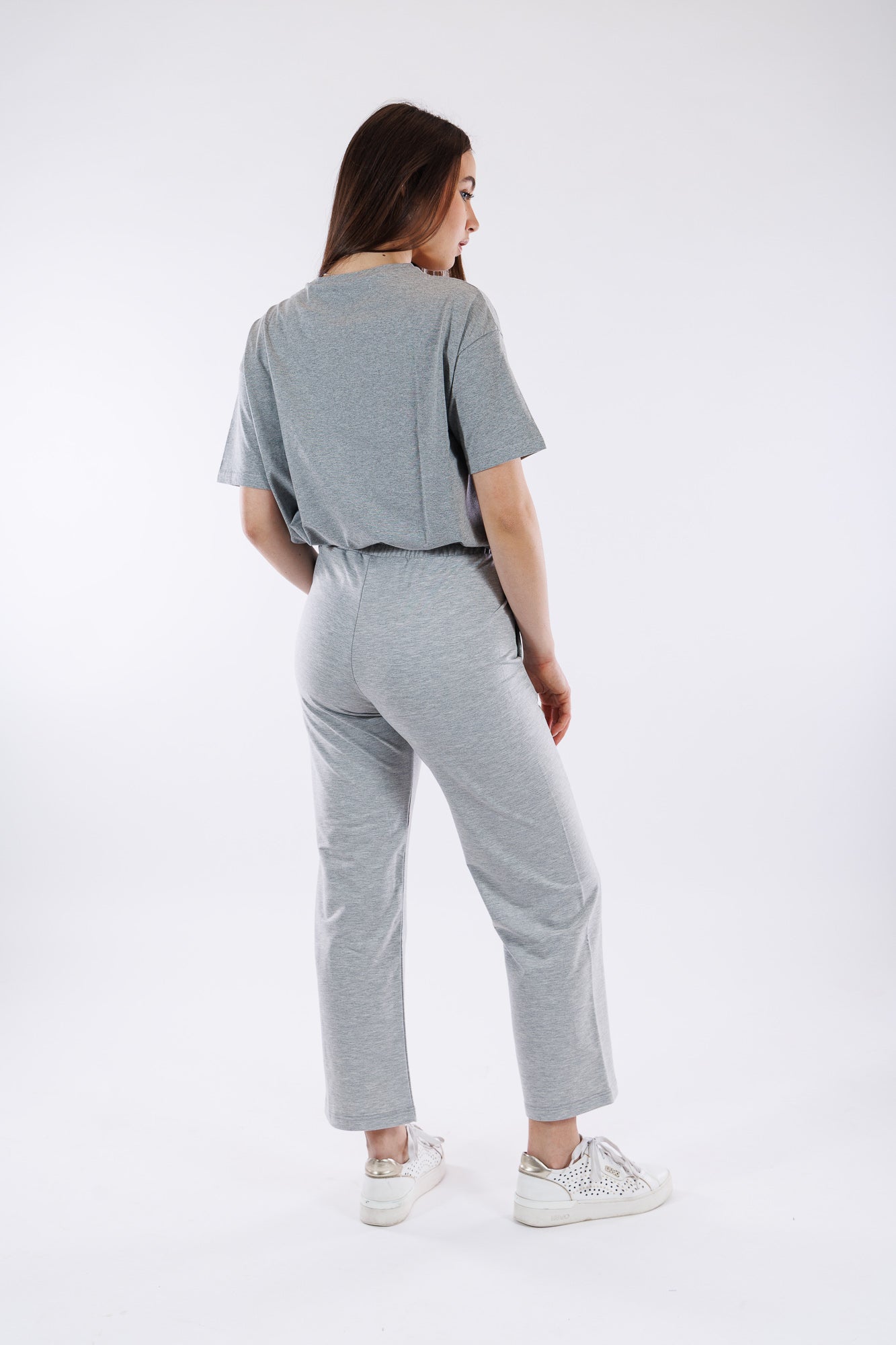 Pantalone ampio in felpa