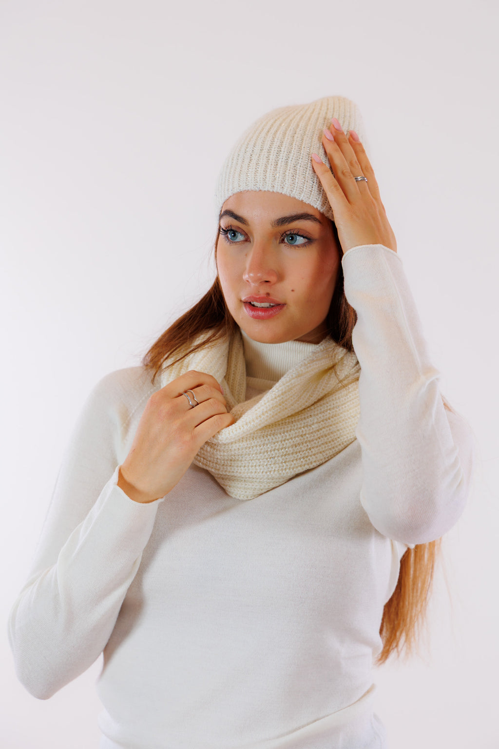 Berretto micro paillettes