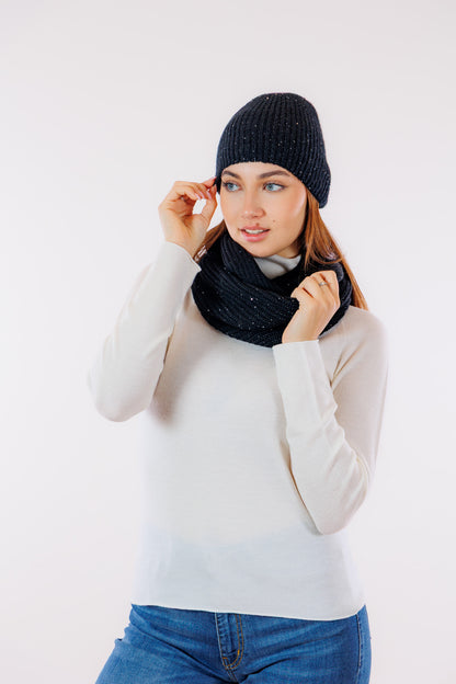 Berretto micro paillettes