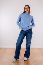 Maglia spacchetti e bottoni