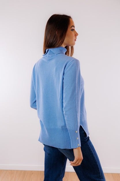 Maglia spacchetti e bottoni