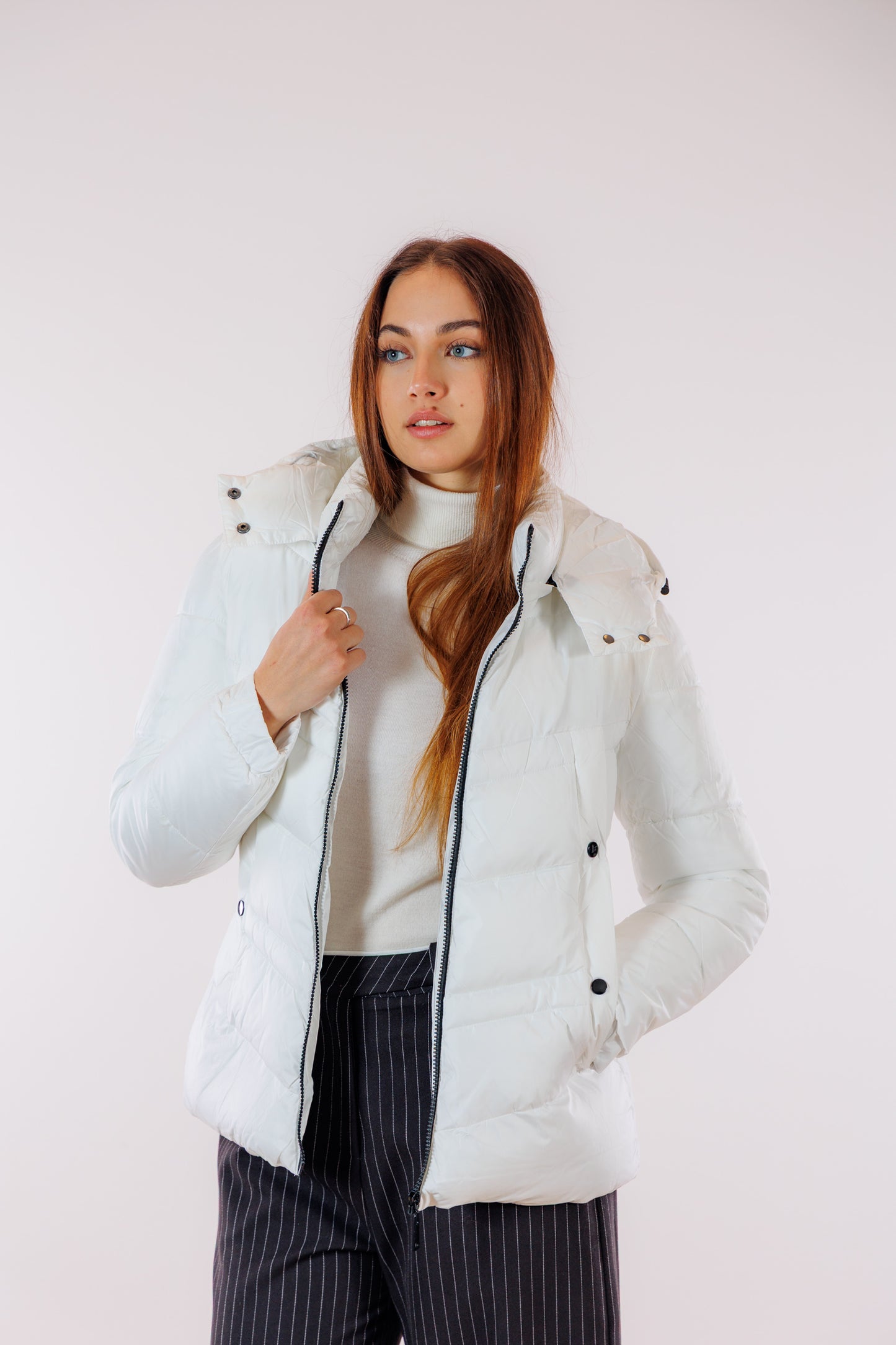 Giaccone cappuccio removibile