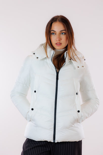 Giaccone cappuccio removibile