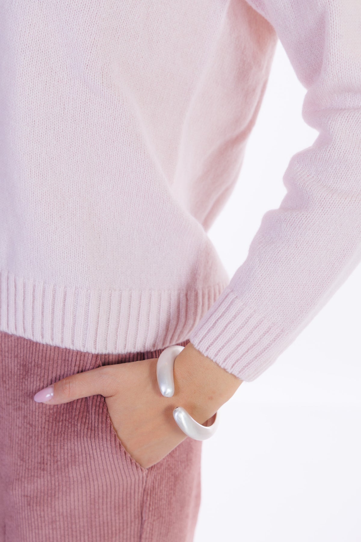 Pullover merinos e cashmere