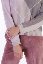 Pullover rombi
