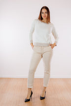 Pantalone chinos velluto