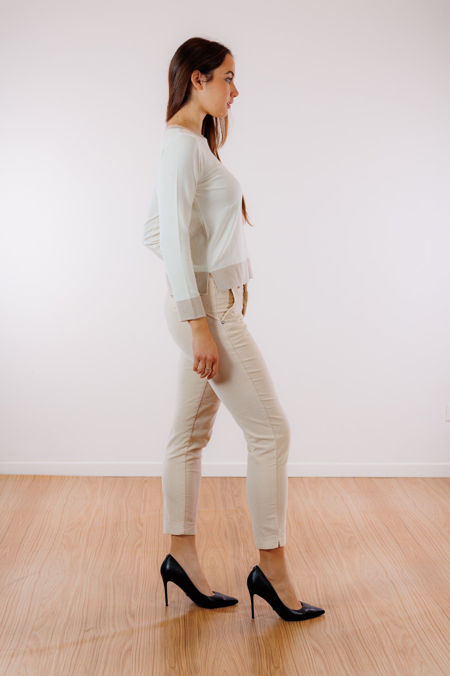 Pantalone chinos velluto