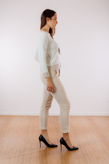 Pantalone chinos velluto