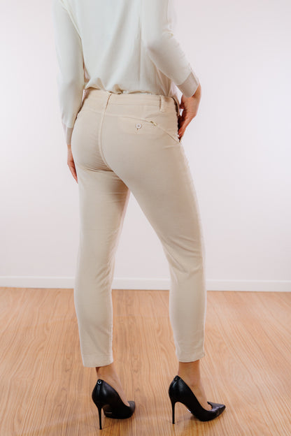 Pantalone chinos velluto