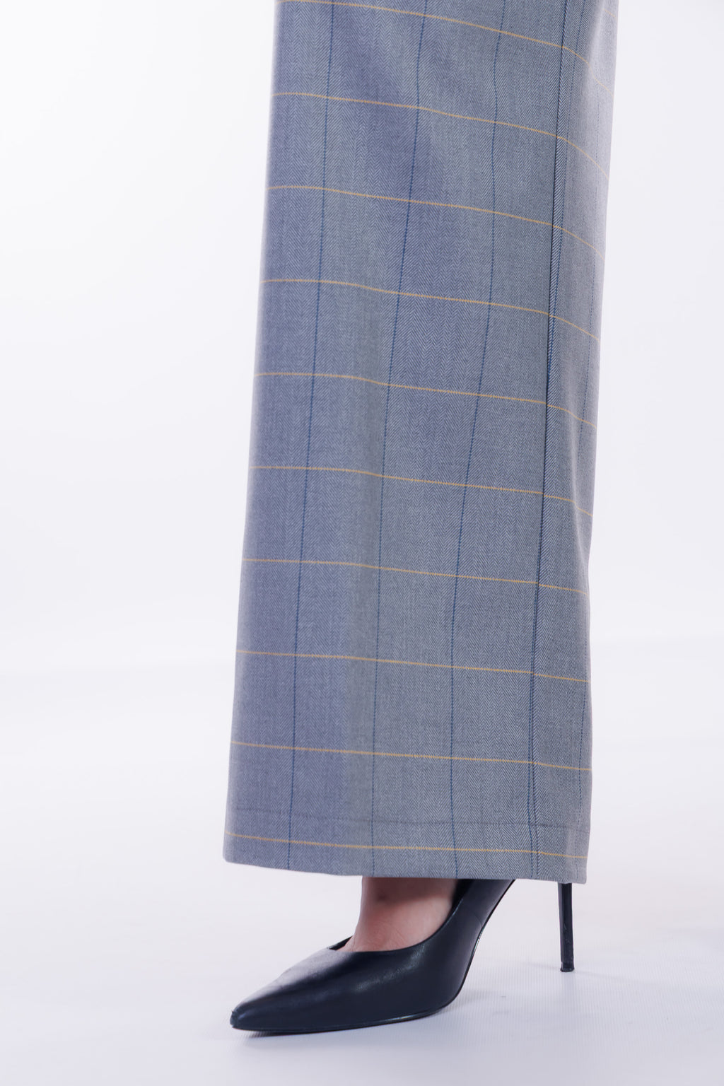 Pantalone largo flanella