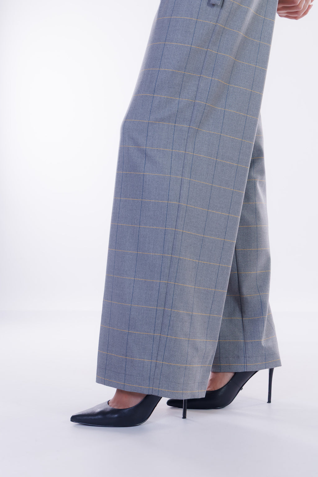 Pantalone largo flanella