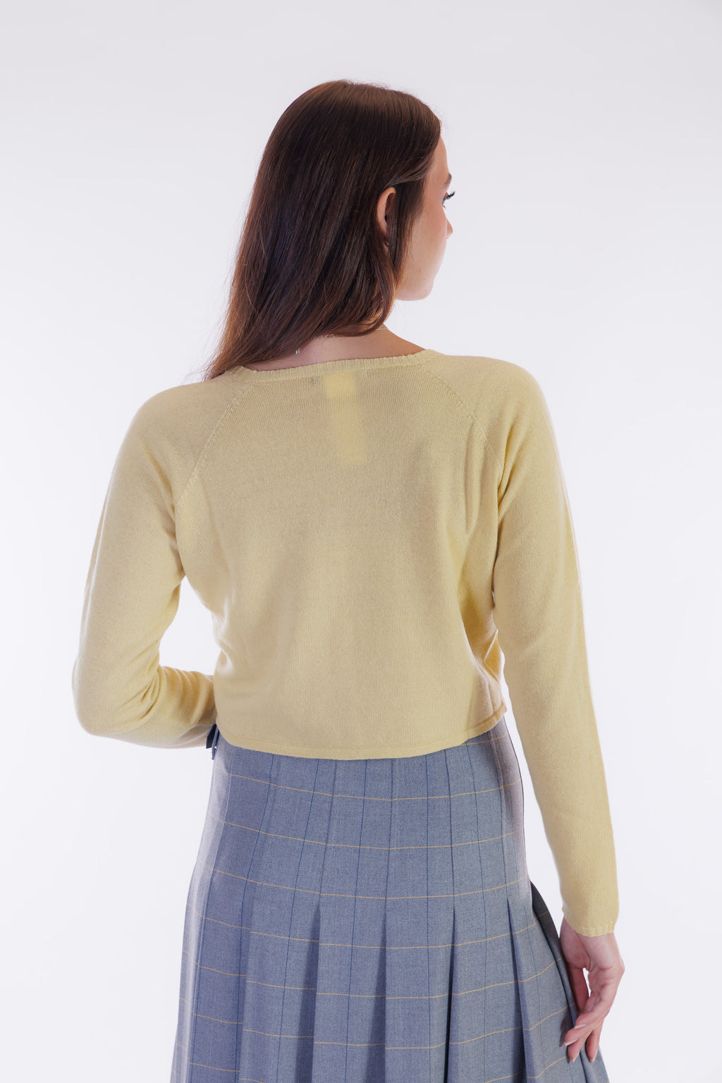 Cardigan crop m.cashmere