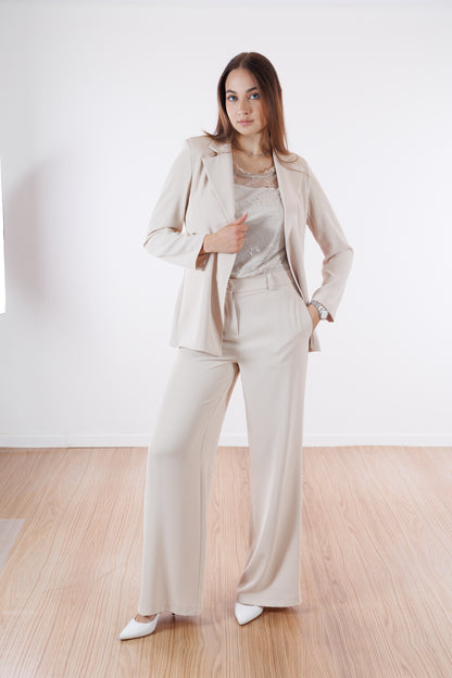 Pantalone palazzo fluido