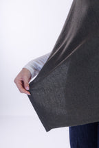 Poncho m. cashmere