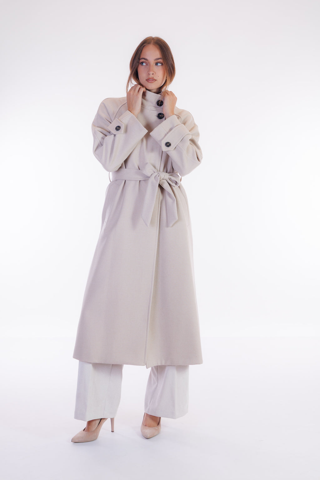 Cappotto lana shetland