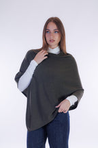 Poncho m. cashmere