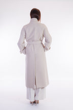 Cappotto lana shetland