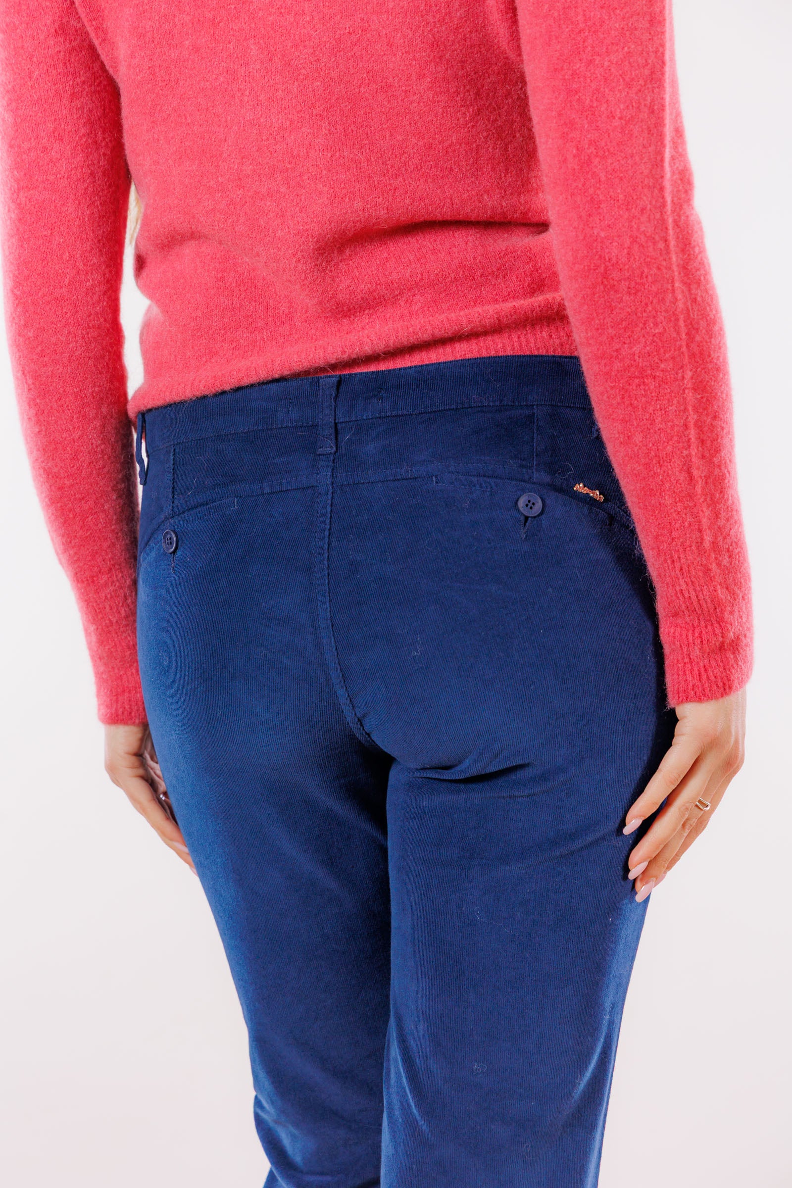 Pantalone chinos velluto