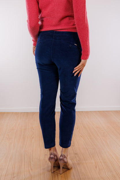 Pantalone chinos velluto