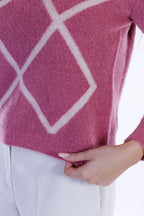 Maglia alpaca rombi