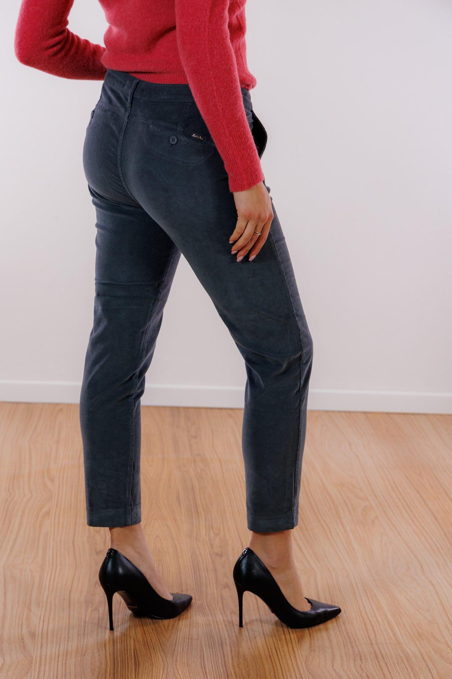 Pantalone chinos velluto