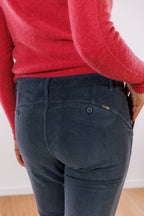 Pantalone chinos velluto