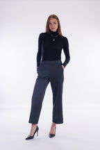 Pantalone ampio melange