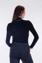 Pantalone ampio melange