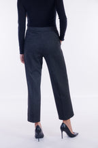 Pantalone ampio melange