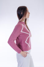 Maglia alpaca rombi