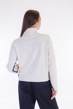Maglia riga intarsio