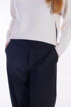 Pantalone palazzo flanella