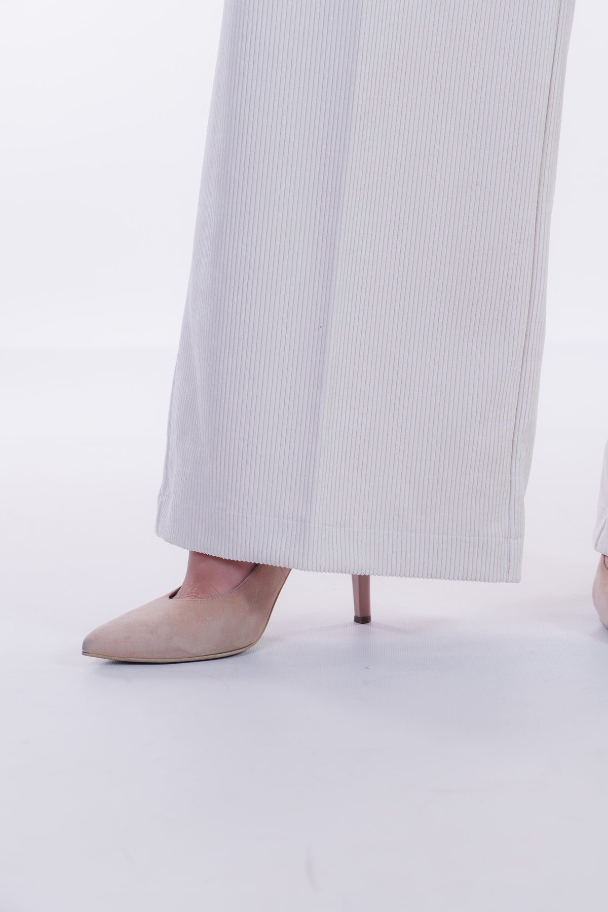 Pantalone largo velluto