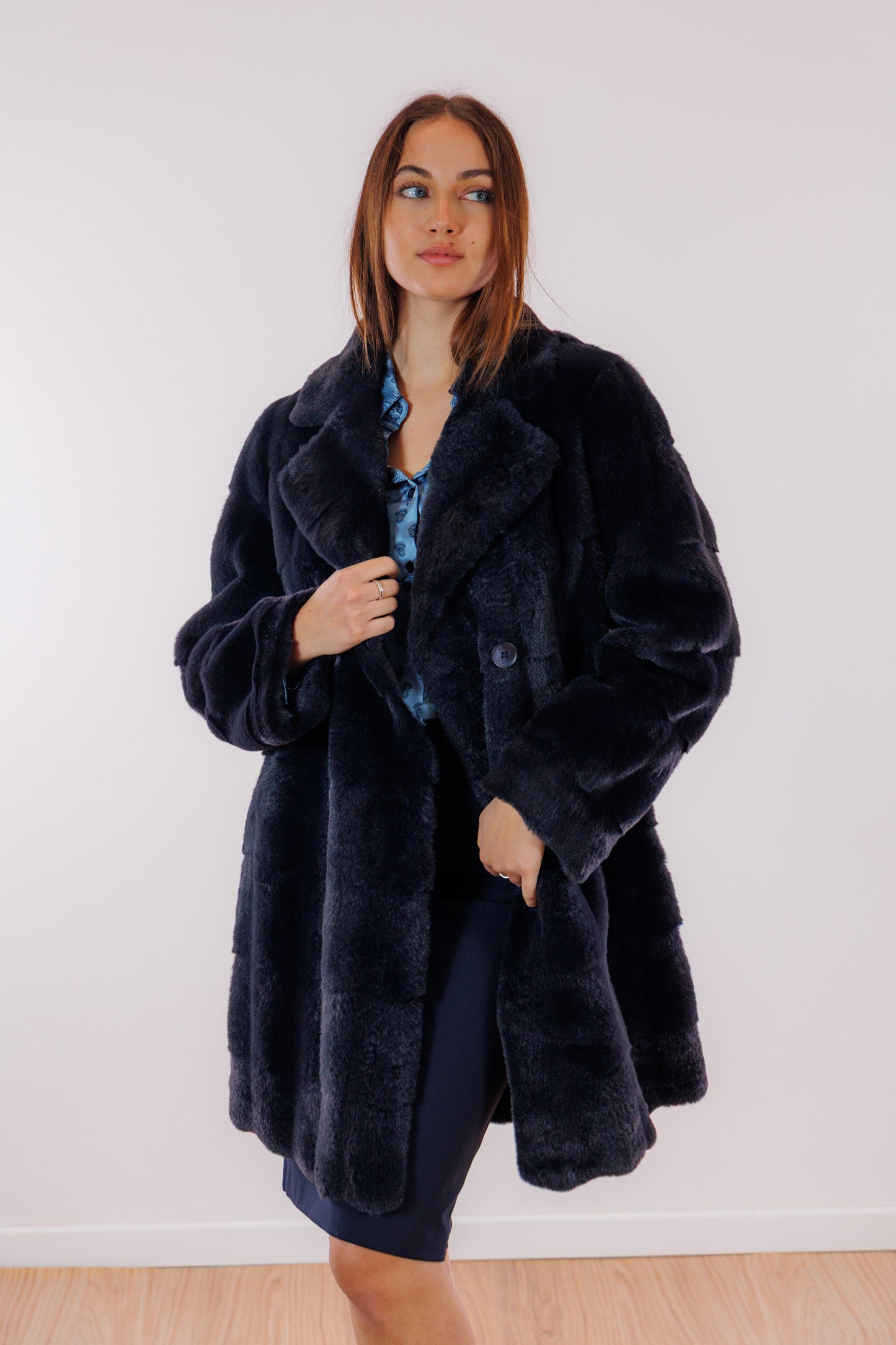 Cappotto Eco Pelliccia