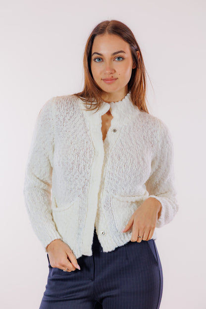 Giacca merinos bouclè