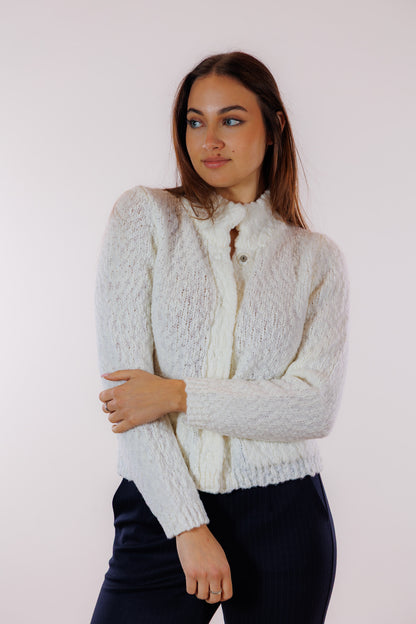 Giacca merinos bouclè