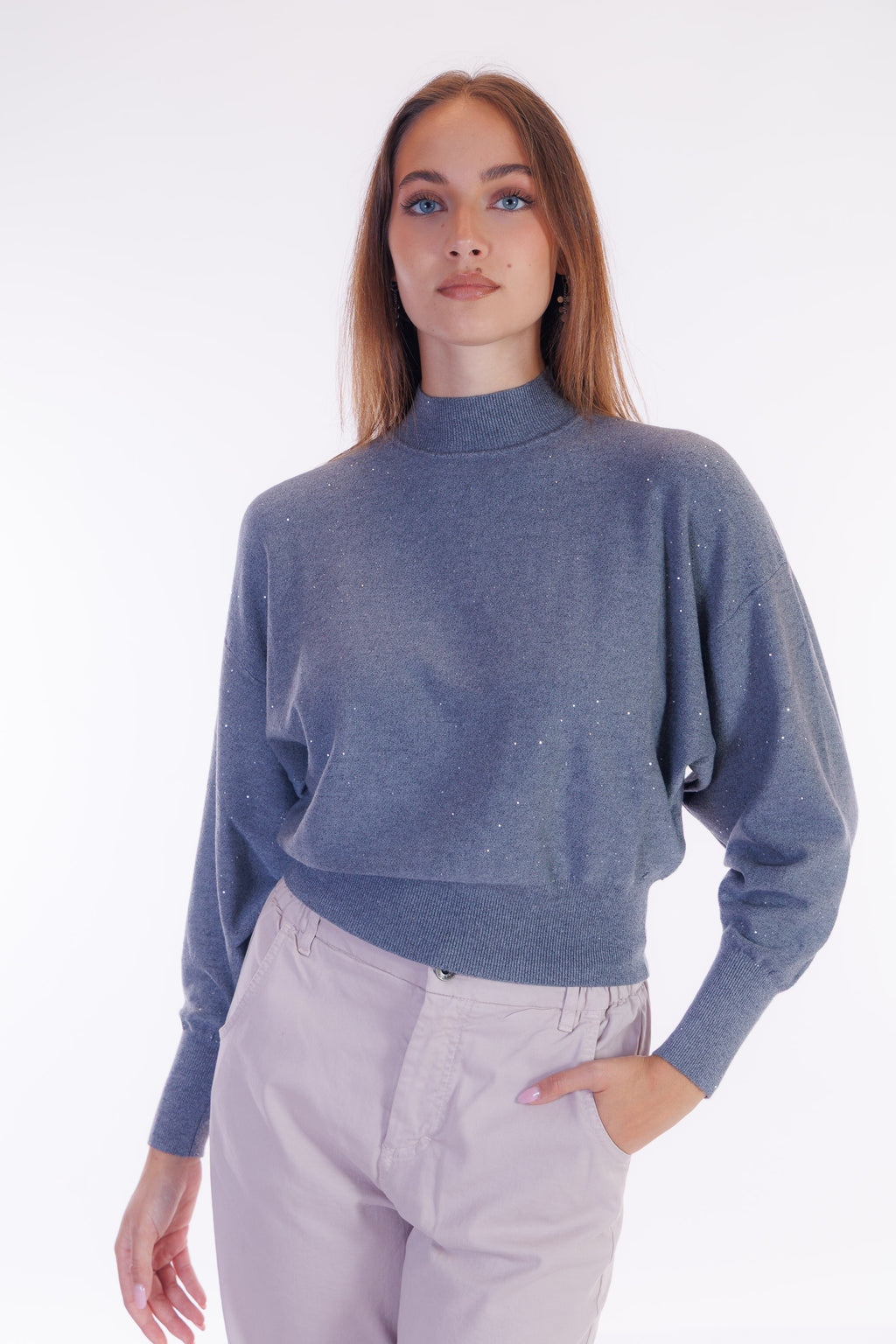 Maglia over punti luce