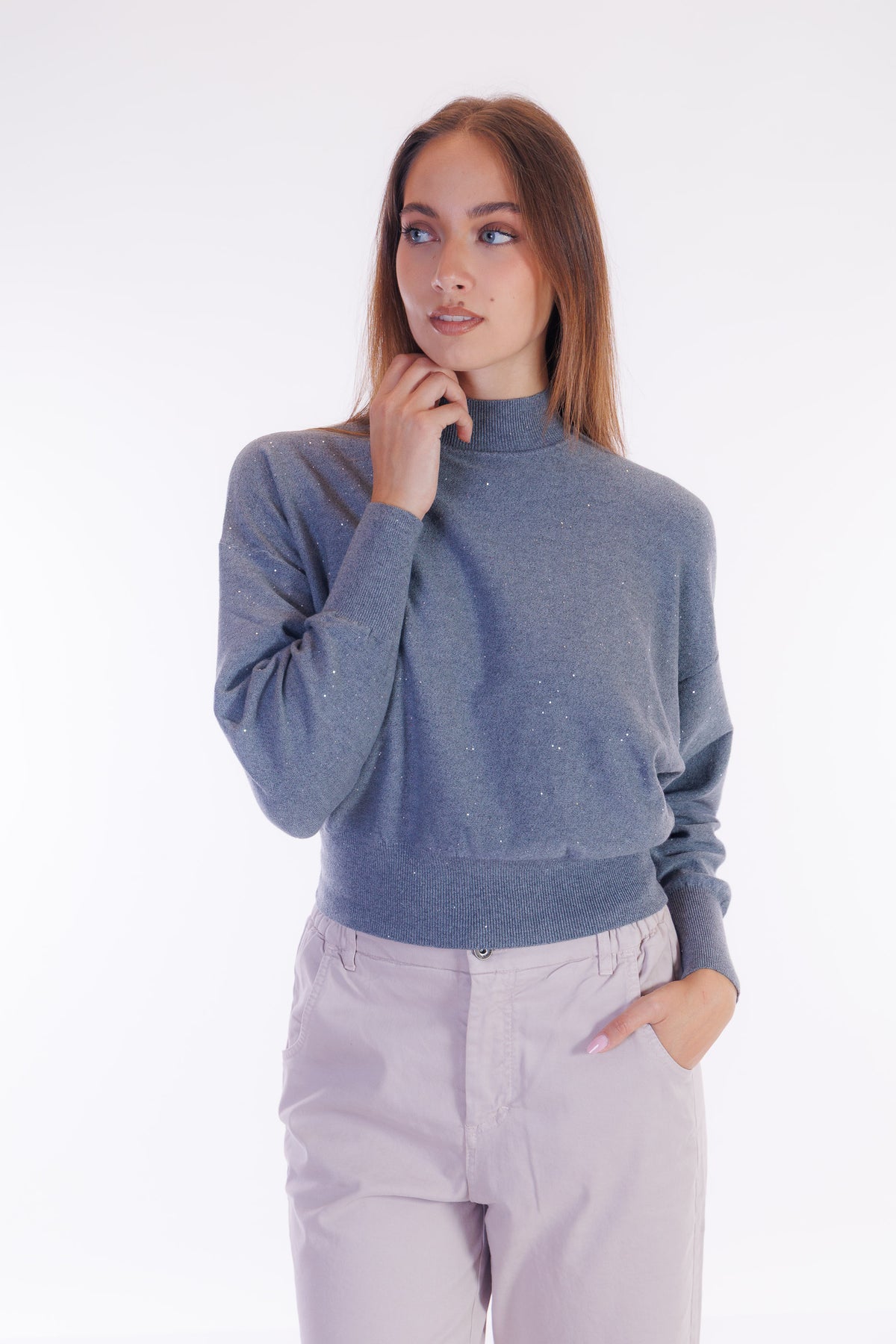 Maglia over punti luce
