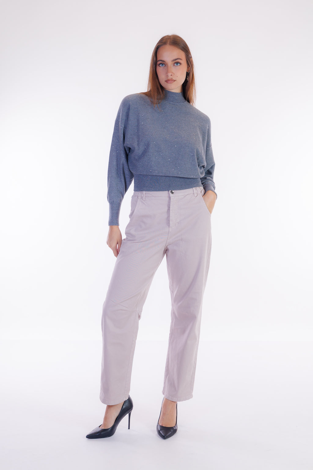 Maglia over punti luce