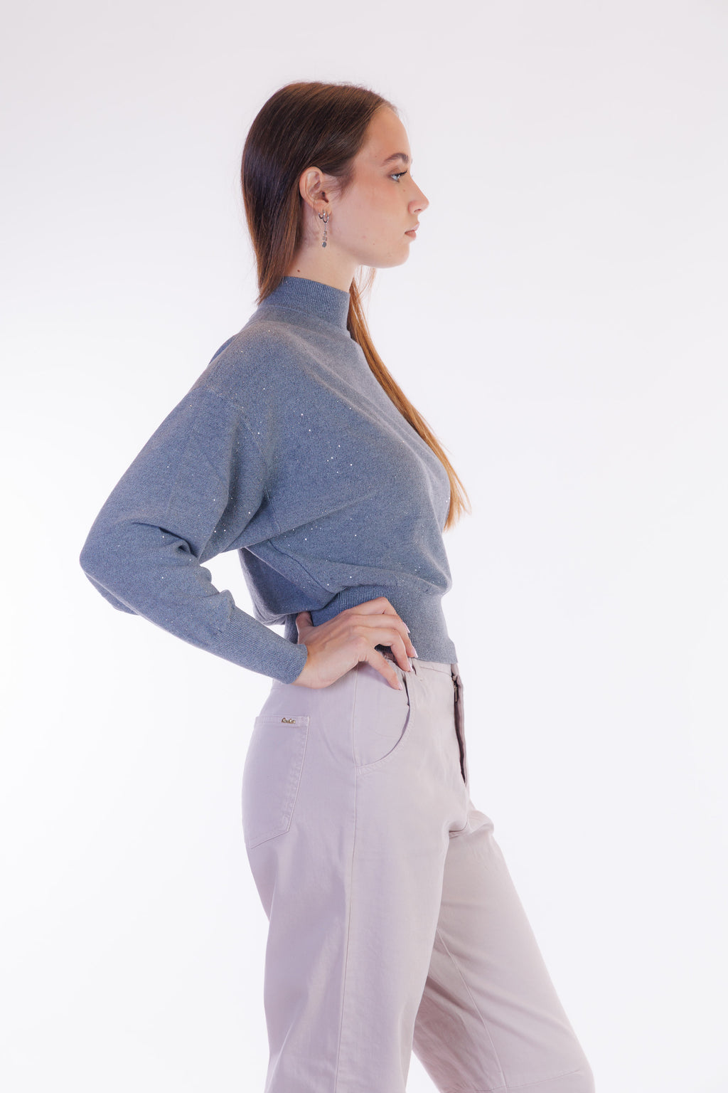 Maglia over punti luce