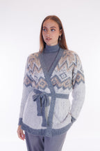 Cardigan jacquard