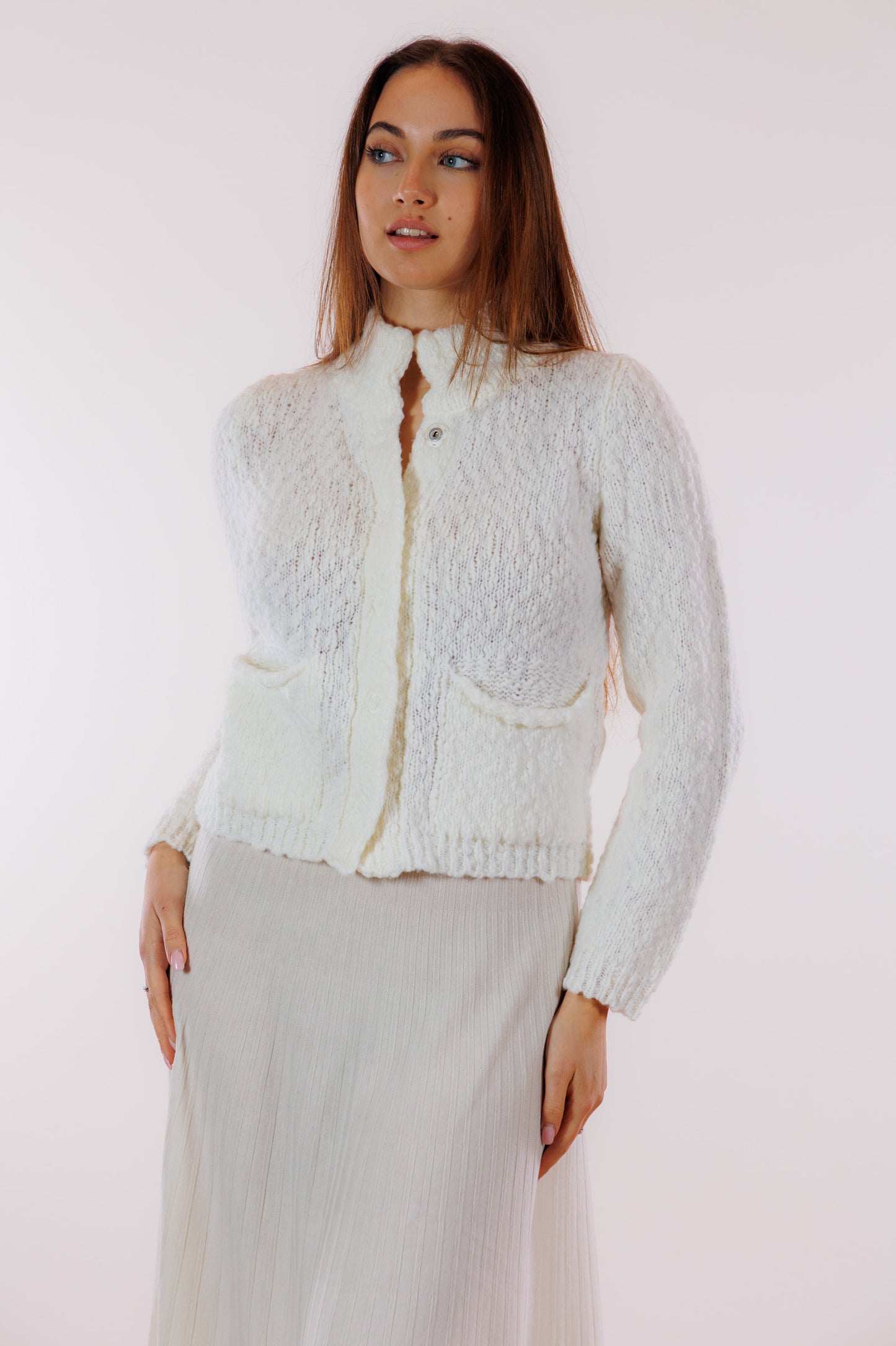 Giacca merinos bouclè