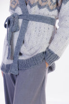 Cardigan jacquard