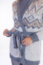 Cardigan jacquard