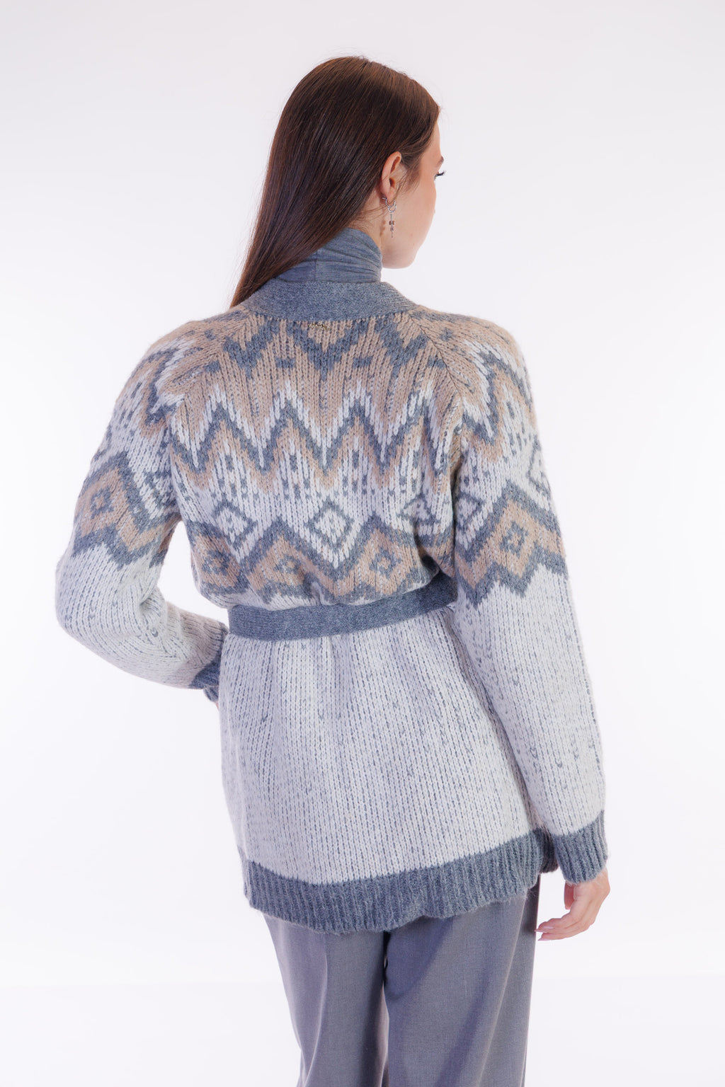 Cardigan jacquard