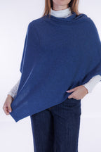 Poncho m. cashmere